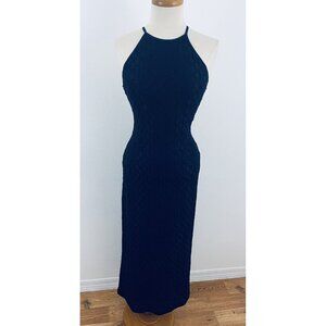 Vintage Y2K Rampage Women's S Gown Maxi Dress Prom Formal Stretch